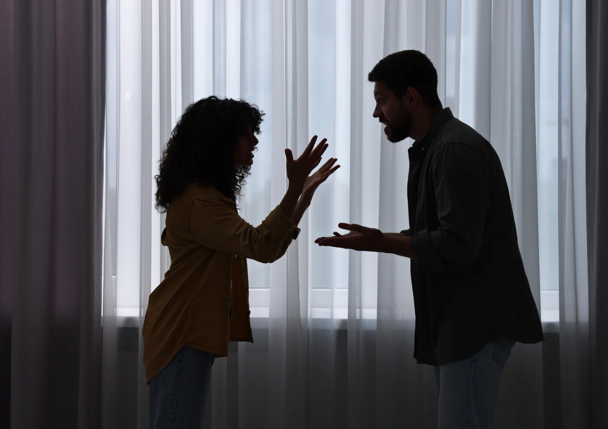 couple arguing